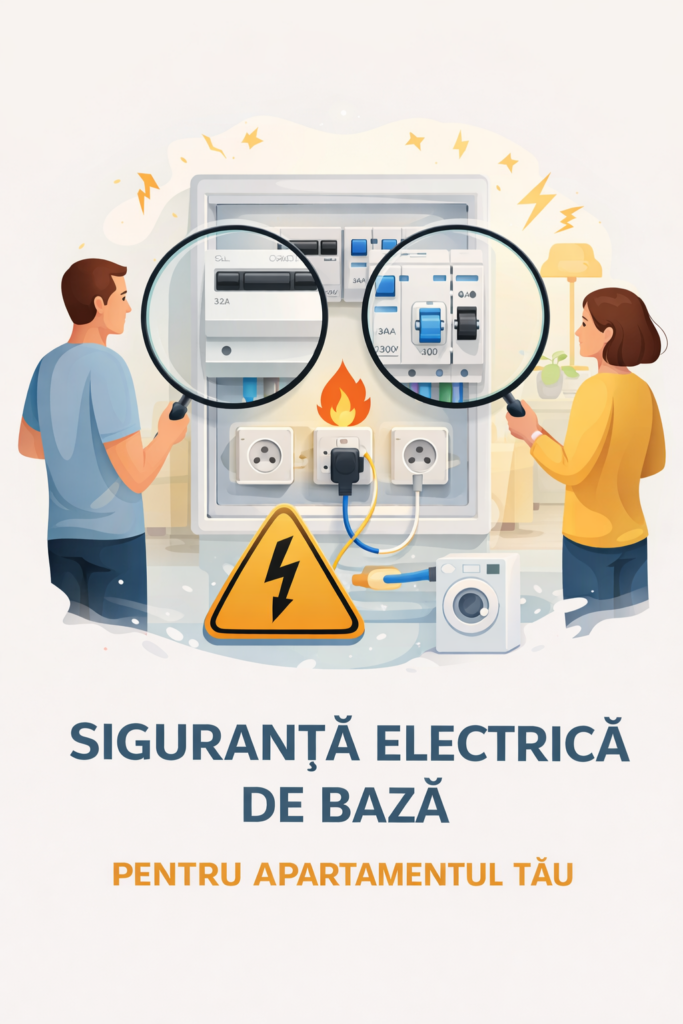 nivel de bază pentru instalația electrică – soluția minimă de siguranță pentru locuință